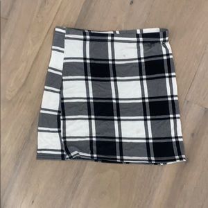 Plaid skirt